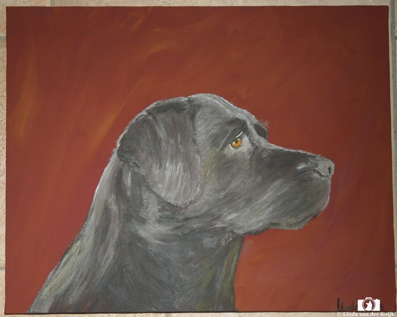 Britt Acryl on Canvas 50 x 40 (Sold)